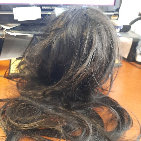 NEW ! Long Hair 29 inch Curly Wig Black